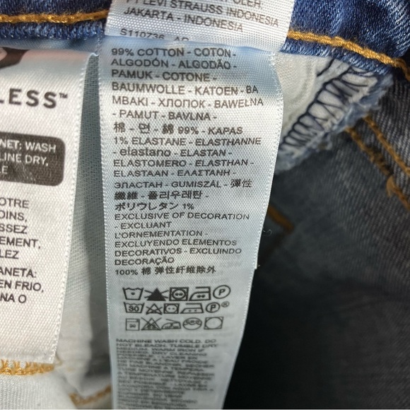 Levi’s 505 straight Jeans blue jeans size 30 x 30 - Picture 7 of 8